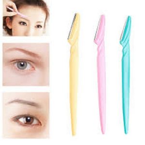 Tinker Eyebrow and Face Razor Set – Pack of 3 Plastic Razors for Precise and Gentle Hair Removal(Random Colour)