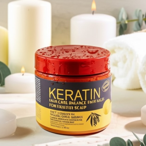 Keratin Hair Mask Treatment – Deep Repair & Strengthening Formula with Nourishing Keratin Complex | Rmaged Hair, Enhances Shine, Controls Frizz & Protects Color-Treated Hair (300ml)