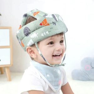 Child Head Protection Cap – Adjustable Safety Helmet for Toddlers (Random colour)