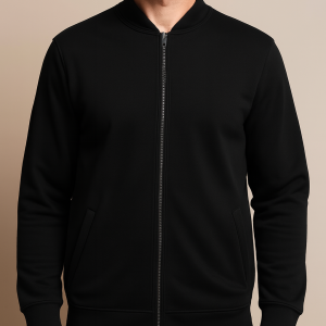 Premium Zipper Jacket For Men | French Fleece Fabric | Smart Look, Comfortable Wear, Easy Wash