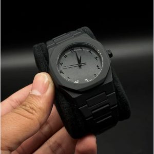 Full Black AURA Quartz Analog Watch – Lightweight Premium Design - Stylish Wrist Watch For Men