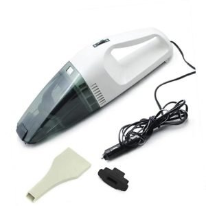 60W Mini Handheld Vacuum – Portable Wet/Dry Cleaner for Car & Home, Powerful Suction, Lightweight Dust & Upholstery Cleaner