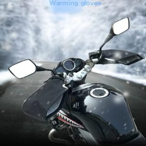 2Pcs Universal Handle Gloves For Bike – Winter Motorcycle Riding Gloves, Windproof And Warm Hand Protection For All Bikes