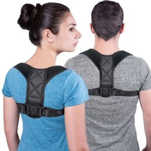 Body Posture Corrector Belt Adjustable Shoulder And Back Support Brace For Men And Women