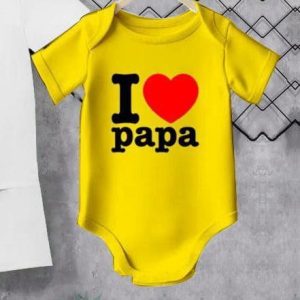 Baby Boy Jersey Printed Romper-Set