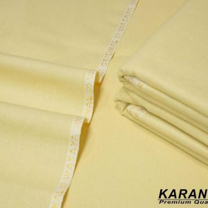Men's Unstitched Karandi Plain Suit