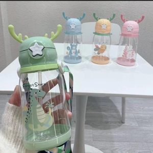 Kid's Teddy Water Bottle , 600 ML