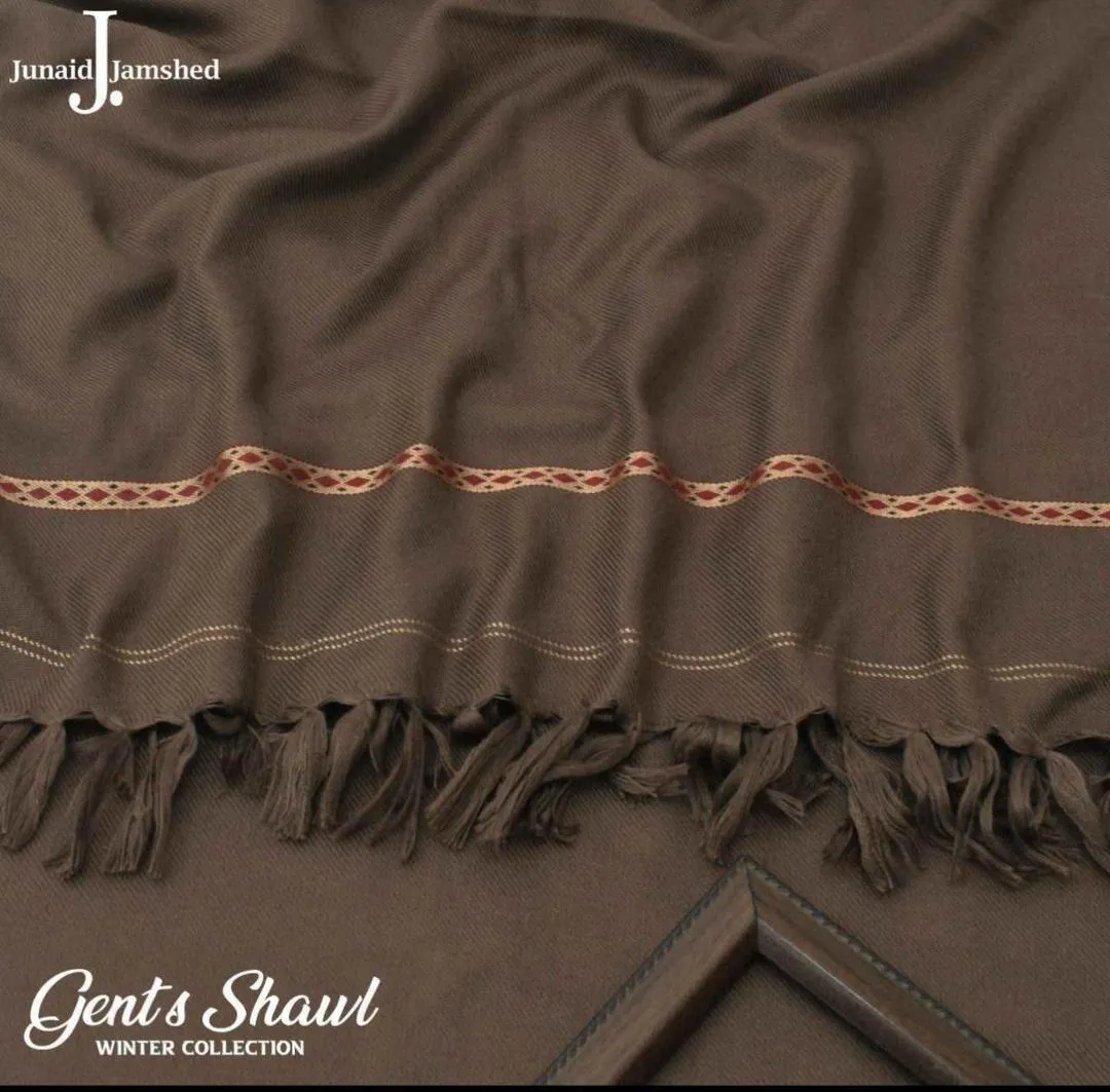 Men’s Pashmina Wool Plain Shawl