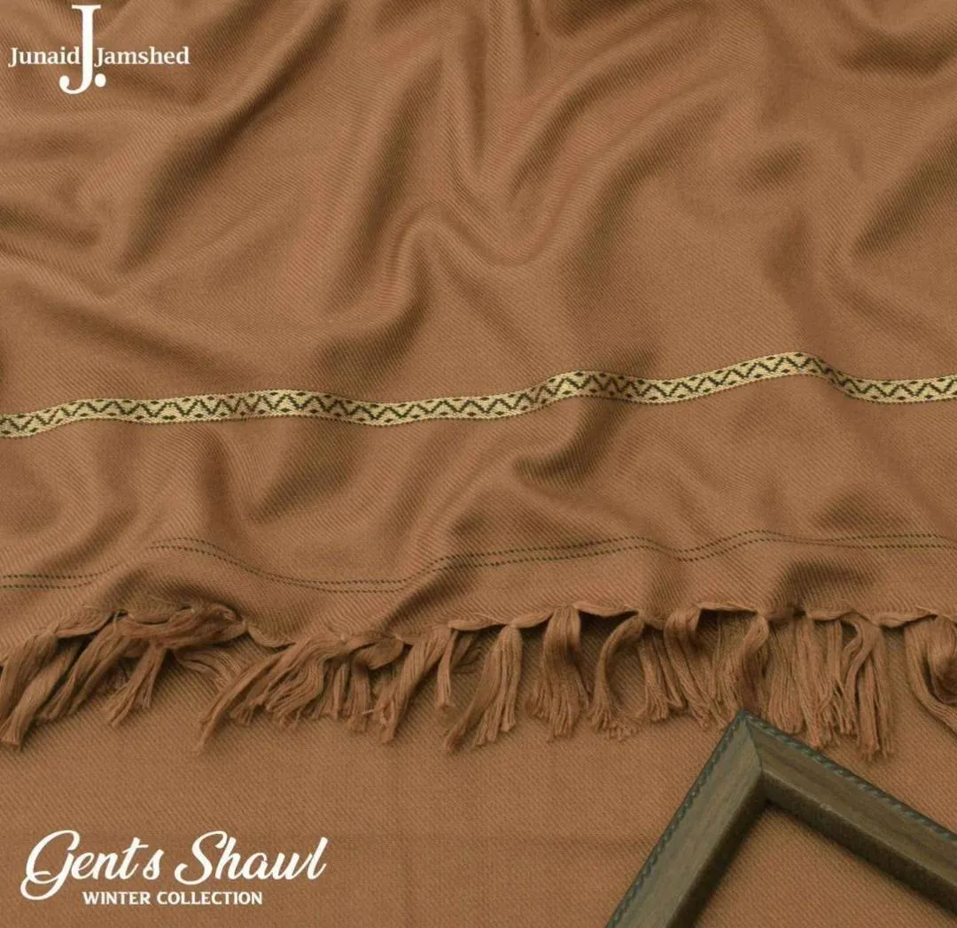 Men’s Pashmina Wool Plain Shawl