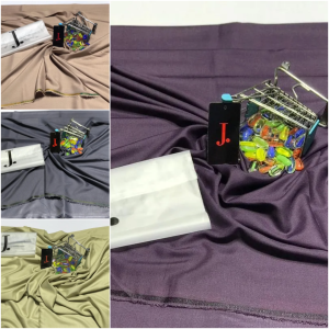 Men’s Unstitched Wash And Wear Plain Suit in 4 best colors