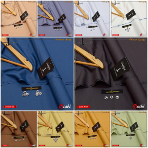 Men’s Unstitched Wash And Wear Plain Suit