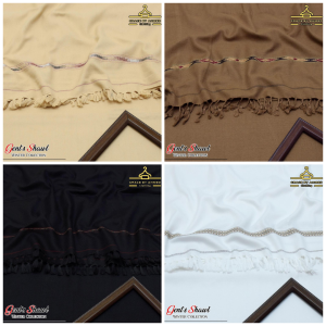 Men's Acrylic Embroidered Shawl