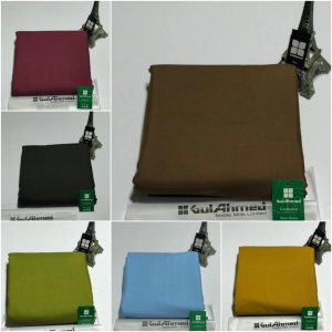 Men’s Unstitched Wash And Wear Plain Suit in 6 different colors